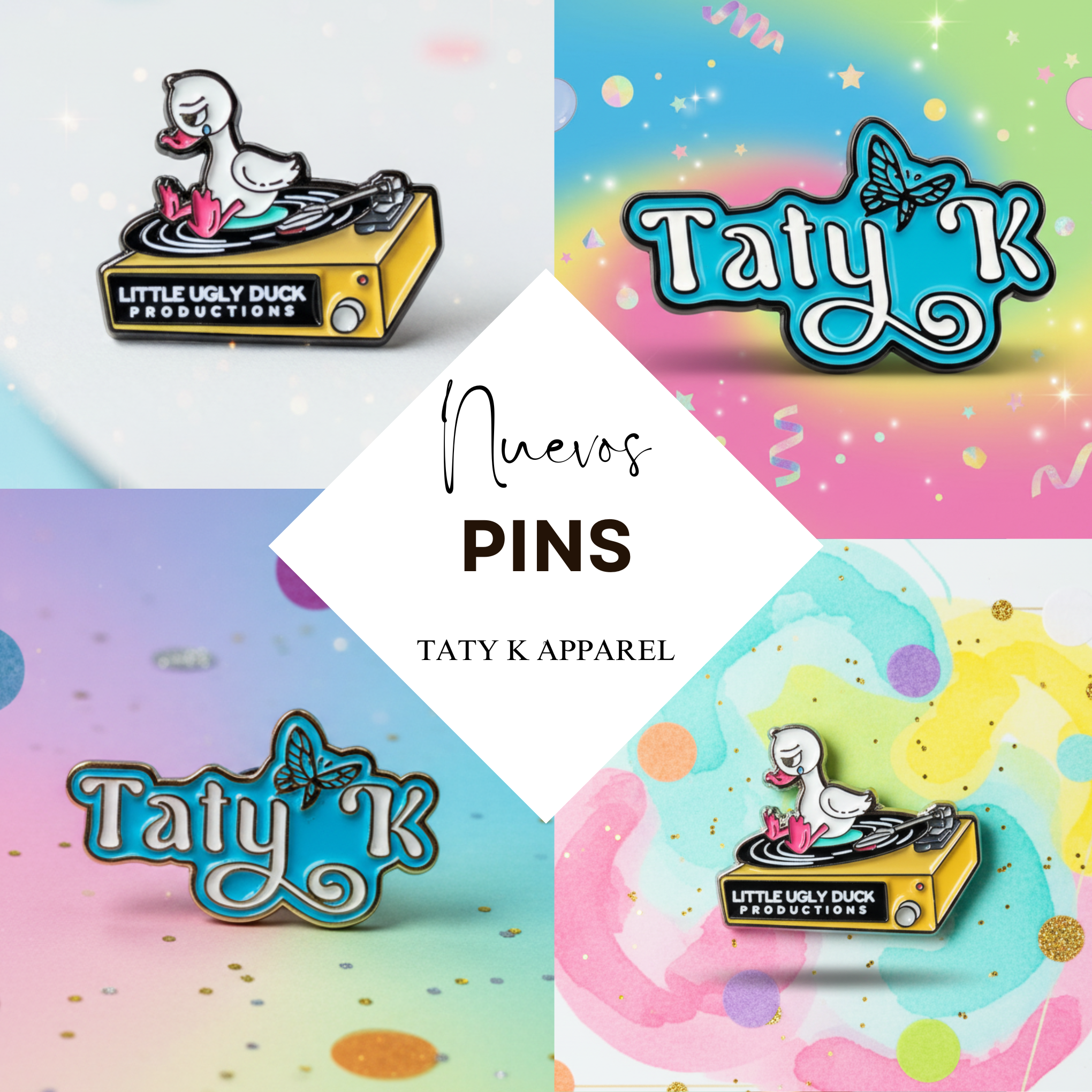 Pins de solapa — (Serie Limitada • 25 unidades por color)